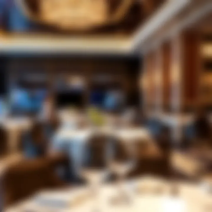 Savor Exquisite Dining Options Dining area showcasing fine cuisine