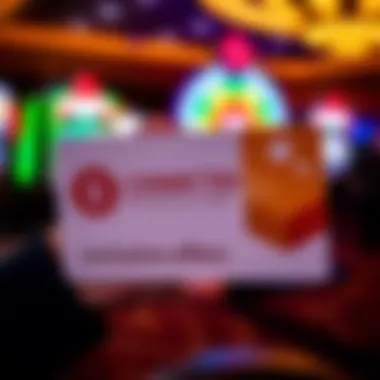 B Connected Rewards Card Close-up of B Connected rewards card displaying exclusive offers