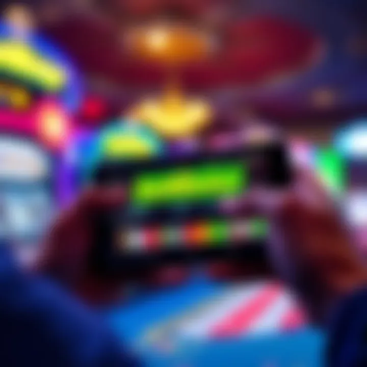 Illustration of Android device displaying BetRivers app