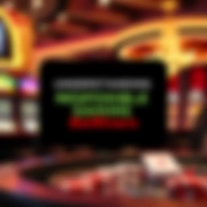 Graphic illustrating responsible gaming practices