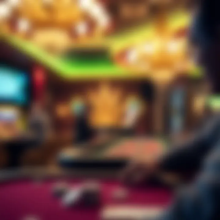 Illustration of responsible gambling practices
