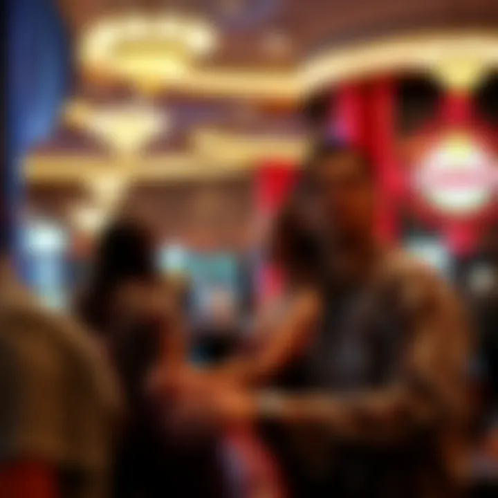 Balancing Security and Customer Experience Patrons enjoying a casino environment with visible security measures