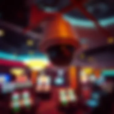 Casino Surveillance Technology Surveillance camera monitoring a casino floor