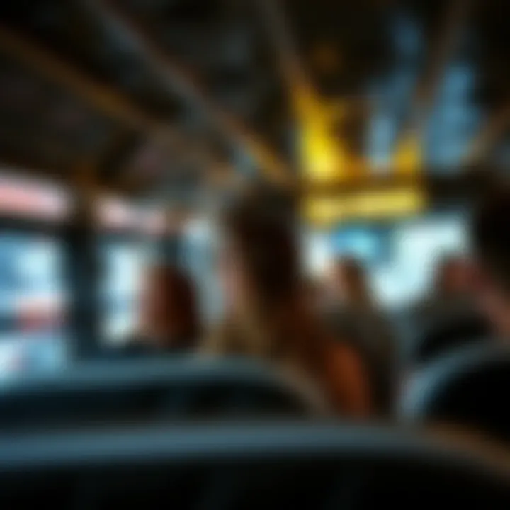 Passengers enjoying the ride on Chumash Casino Shuttle