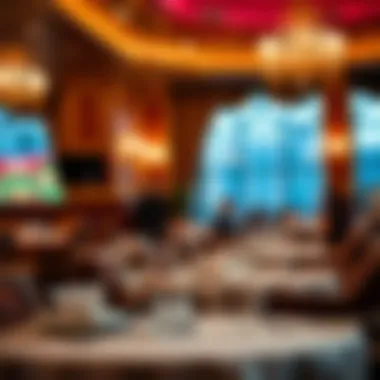 Elegant Dining Experience Elegant dining experience at a high-end Las Vegas restaurant