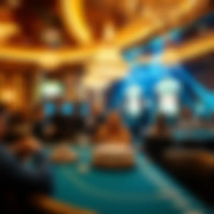 Luxurious Birthday Party in Las Vegas Luxurious birthday party setup in a Las Vegas venue