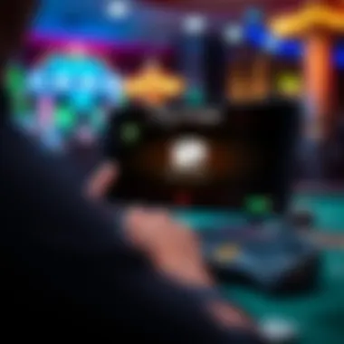 Screenshot of a user-friendly blackjack downloading interface on a device