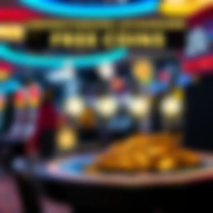 Infographic on distribution methods of free coins