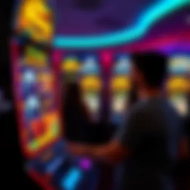 Engaging Gameplay of Dolphin Treasure Slot Player engaging with Dolphin Treasure during gameplay