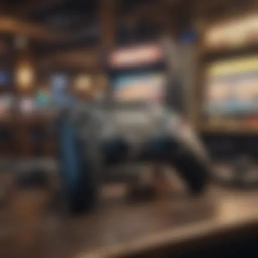 Exploring Gaming Platforms for Monetary Rewards A digital landscape showcasing various gaming platforms.