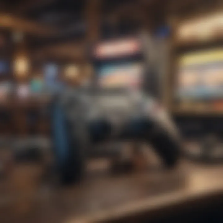 Exploring Gaming Platforms for Monetary Rewards A digital landscape showcasing various gaming platforms.