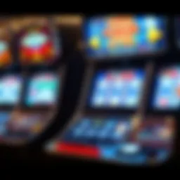 Detailed view of a home video poker machine showcasing its interface