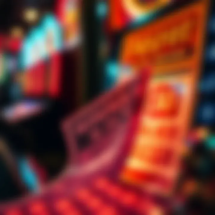 Revealing a Winning Ticket A close-up of a winning scratch-off ticket revealing a prize