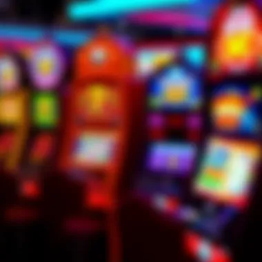 Vibrant Slot Machine Designs Colorful slot machines featuring vibrant graphics