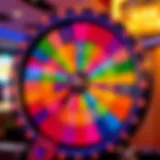 A vibrant Dream Catcher wheel showcasing various segments and colors