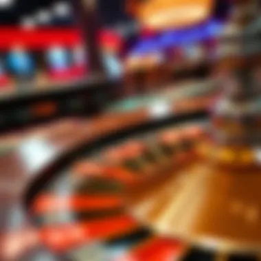 Close-Up of a Roulette Wheel Close-up of a roulette wheel spinning, highlighting the thrill and anticipation of gambling