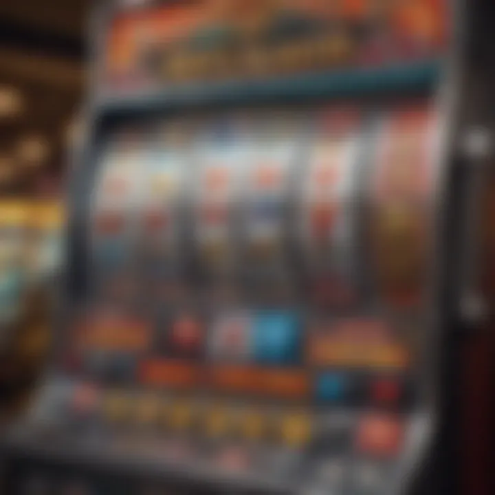 Vibrant Big Jackpot Slot Machine Visual representation of a vibrant big jackpot slot machine