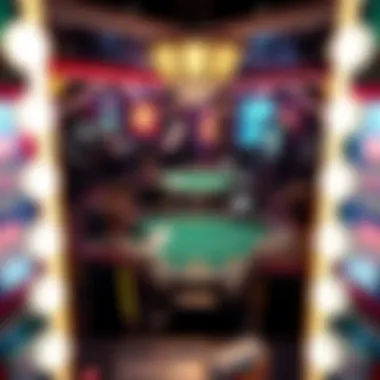 Digital Environment of Online Blackjack A digital environment showcasing online blackjack