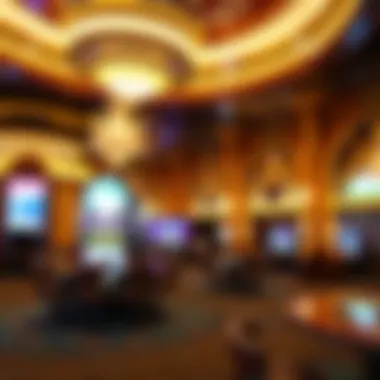 Distinctive Casino Decor Unique decor of an off-Strip casino