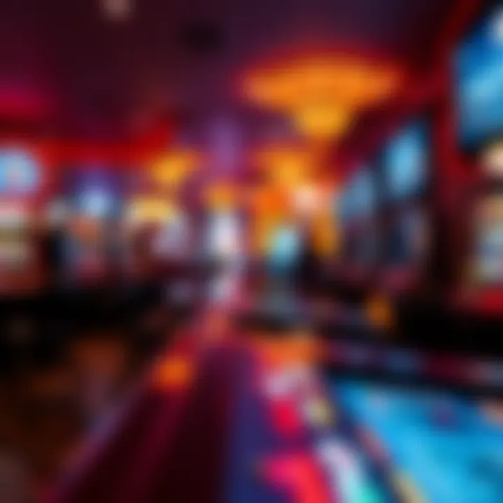Local Casino Gaming Vibes Vibrant gaming atmosphere at a local casino