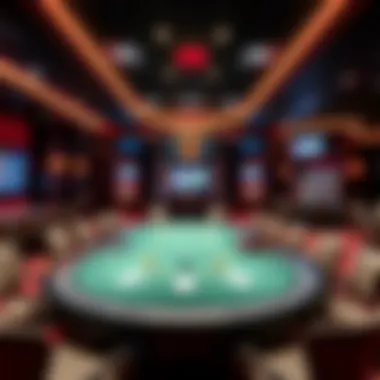 Aria Casino's state-of-the-art poker room