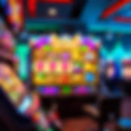 An engaging interface of a demo slot game showcasing vibrant graphics and themes