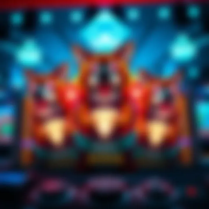 Detailed view of bonus rounds and symbols in Diamond Dogs