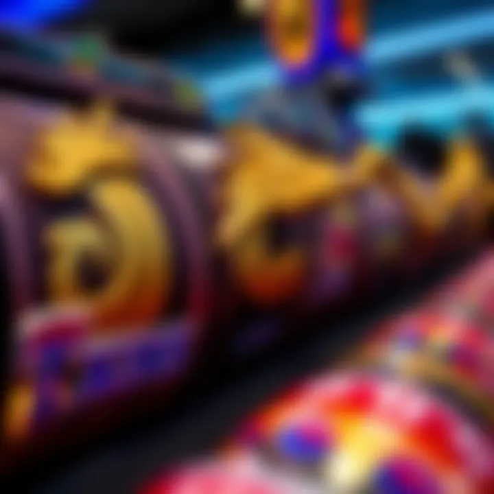 Reels and Symbols of Dragon Spin Close-up of Dragon Spin symbols and reels in action