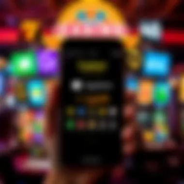 Collage of various popular money-earning apps