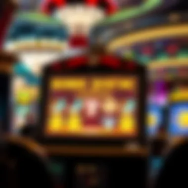 Exciting Bonus Round in a Casino Slot Game Exciting bonus round in a casino slot game