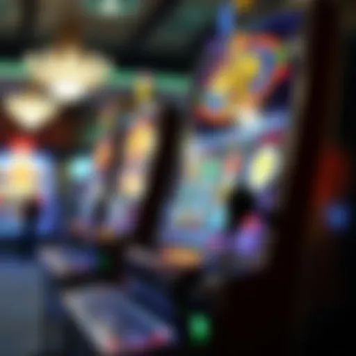 Classic slot machine display with vivid symbols