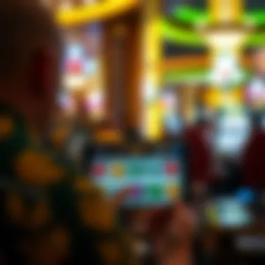 Promoting Responsible Gaming Illustration of responsible gambling practices on mobile devices