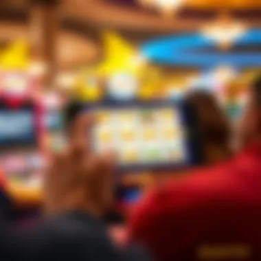 Engaging Mobile Gameplay of Gold Fish Player enjoying Gold Fish free slots on a mobile device