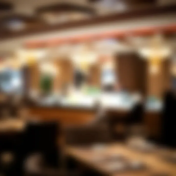 Culinary Delights at Marriott Las Vegas Dining area with diverse culinary offerings at the Marriott Las Vegas