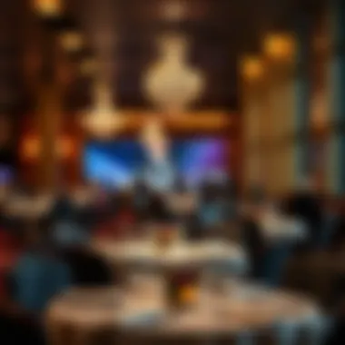 Exquisite Dining Experience at MGM National Harbor Elegant dining setting at MGM National Harbor