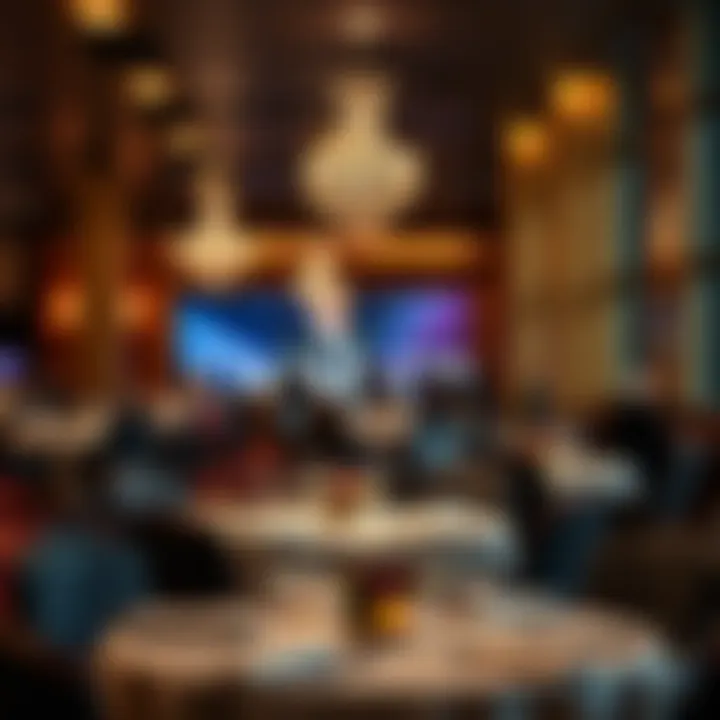 Exquisite Dining Experience at MGM National Harbor Elegant dining setting at MGM National Harbor