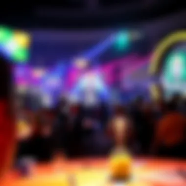 Dynamic Entertainment Atmosphere at MGM National Harbor Vibrant entertainment scene at MGM National Harbor