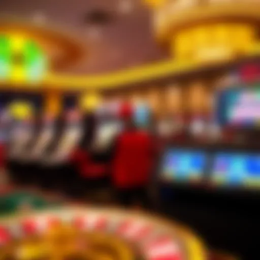 Diverse selection of online casino games on a digital platform