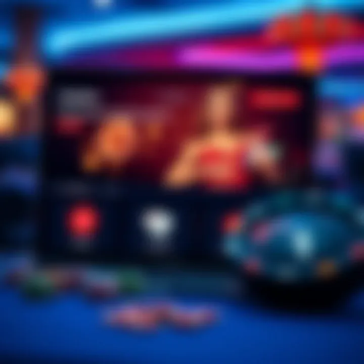 User-Friendly Interface of an Online Casino Website User-friendly interface of an online casino website