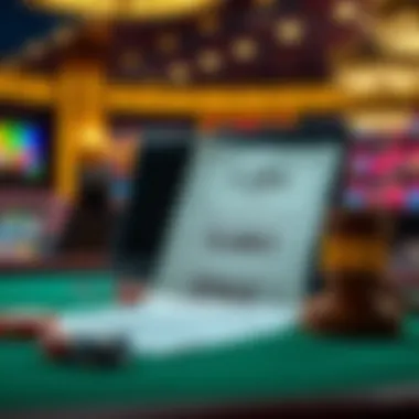 Legal Framework of Online Gambling in Colorado Illustration of legal documents symbolizing online gambling laws