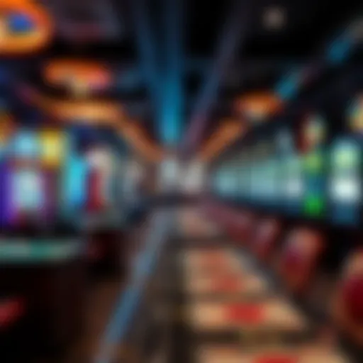 Virtual Casino Experience in Colorado Virtual casino environment showcasing various gaming tables and slots