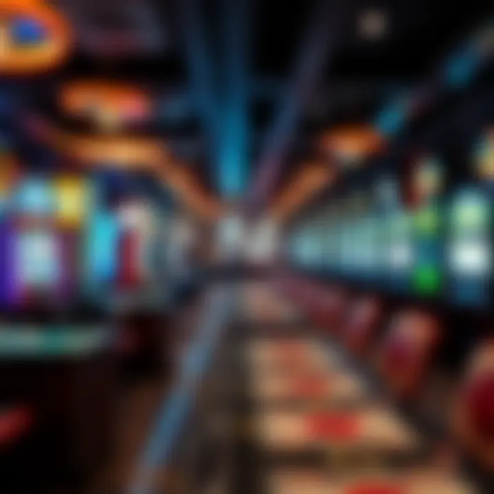 Virtual Casino Experience in Colorado Virtual casino environment showcasing various gaming tables and slots