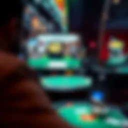 Overview of PokerStars NJ interface showcasing games