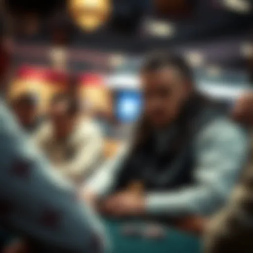 Advanced Tactics in Prime Poker Strategic poker gameplay illustrating advanced tactics