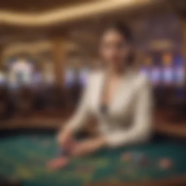 Variety of Online Casino Games A vibrant collection of popular online casino games including slots and table games