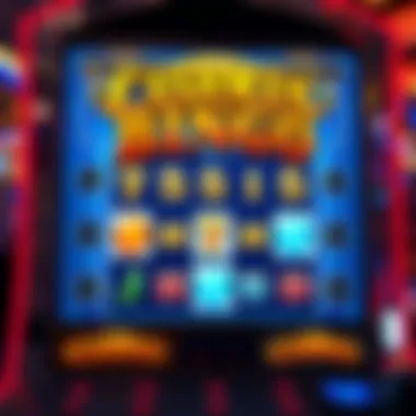 Intricate design of the Cashman Bingo slot machine screen