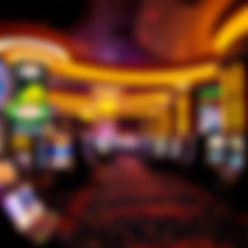 Lively Casino Floor in Medford Interior view of a lively casino floor in Medford