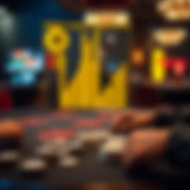 Data Analytics Enhancing Poker Strategies Visual representation of data analytics in poker