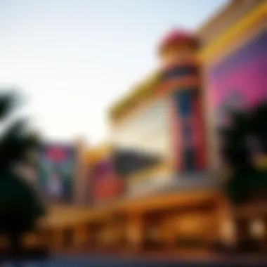 Golden Nugget Casino Architecture Exterior view of Golden Nugget Casino showcasing its stunning architecture