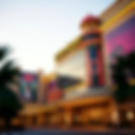 Golden Nugget Casino Architecture Exterior view of Golden Nugget Casino showcasing its stunning architecture